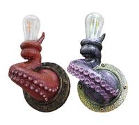 Wall Lights for Hallway - Resin Octopus Claw Decorative Sconce | Halloween Ornament, 10x14x26cm Indoor Wall Decor for Bedroom Living Room Patio Garden Aisle