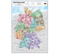 Wall Map of Germany - Political - 84.1 x 118.9 cm - Poster Germany States - Maps International