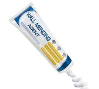 Wall Mending Agent - 120g Repair Kit, White Hole Filler | Seamless Plaster Paste For Drywall, Long Lasting Crack Fix Present For Living Room Bedroom Kitchen Office Apartment Maintenance Tool