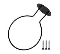 Wall Mount Ball Holder - Basketball Hoop Storage Rack, Space Saving Metal Display Soccer Holder Stands, Balls Stand | For Soccer Baseball Sports Room Home Gym Bedroom Indoor Displays