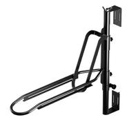 Wall Mount Bike Rack, Folding Bicycle Holder Hook, Adjustable Space-Saving Support Bracket, Sturdy Storage Organizer, Ideal for Garage, Apartment, Shed, Workshop, Garden, Indoor Use