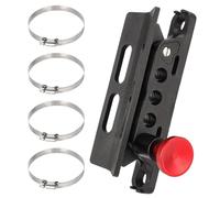 Wall Mount Bracket - PP Fire Extinguisher Bracket, Adjustable Roll Bar 6.52 inches FireExtinguisher Bottle Holder, Car FireExtinguisher Mount Holder | Adjustable Quick Release Mounting for Trailer Pic