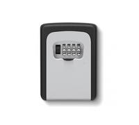Wall Mount Cipher Wheel Key Box Windproof Durable House Key Case for Indoors