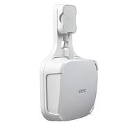 Wall Mount for eero Pro 6 Home WiFi System, Simple and Robust Wall Mount Stand for eero Pro 6 Tri-Band Mesh Wi-Fi 6 System, Without Messy Cables (White, 1 Piece)