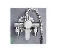 Wall Mount Shower Faucet, with A Single Handle Design for Effortless Hot And Cold Water Control, Sus 304 Stainless Steel Ensures Corrosion-resistance