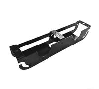 Wall-Mounted Angle Grinder Rack 2 Compartments Carbon Steel | Carbon Steel Construction, Holds Up To 20kg, Fits Grinders & Hand Tools, Easy Wall Installation, Keeps Workshop Organized