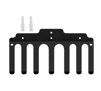 Wall Mounted Barbell Holder, Resistance Band Rack With 7 Hooks, Space-Saving Bracket, Perfect For Gym Storage, Home Fitness Equipment, Workout Room, And Exercise Accessories, Space-Saving