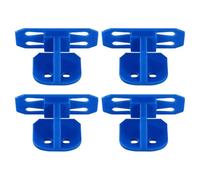 Wall Mounted Car Track - Display Holder Rack Set, Scale Cars Single Lane 4 piezas Hangable | Perfect for Toy Trucks Automotive Shelf Stand Home Bedroom Organization Storage Showcase, 2.64*1.42*1.18 in