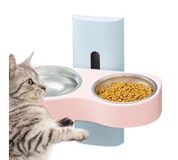 Wall-Mounted Cat Bowls | Height Adjustable Cat Bowls | Cat Water Bowls | Space-Saving Dog Bowl | Wall Mounted Pet Bowls | Pet Feeding Station | Adjustable Feeding Tools for Small Medium Large Dogs