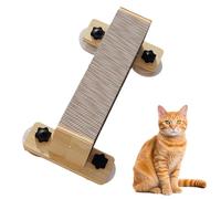 Wall Mounted Cat Furniture, Space Saving Cat Shelves Tree Perch, Scratching Tower, Usage In Window Indoor Outdoor Playroom Apartment Balcony Climbing Step Natural, 5-Piece Durable Climb, 4.33x4.33 in