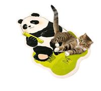 Wall Mounted Cat Scratcher - Anti Boredom Play Mat for Indoor Cats Claw Ejercise | Sisal Fiber Wooden with Panel Adhesive, Wall Door Board for Sofa Scratch Protection Pet Activity, 80 x 50 x 1 cm