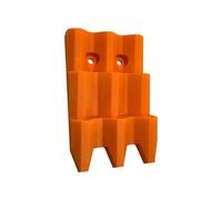 Wall Mounted Dart Holder - Storage Rack for Dartboard Accessories | Solid Wood with Multiple Slots, Compact Space Saving Design, Organizes Darts Flights Shafts and Tips for Home Game Rooms