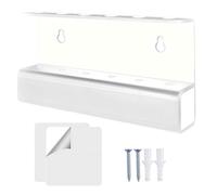 Wall Mounted Dart Stand Holder - Multi Capacity Dart Storage Organizer Display Rack, Space Saving Wall Mount System for Darts Collections | Game Room Decor, Studio Display, Living Room Storage, Home