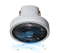 Wall Mounted Fan - Silent Wall Air Circulator, Remote Control Cooler