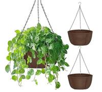 Wall Mounted Flower Pot, Outdoor Planter Basket, Artistic Hanging Plant Container, Vertical Garden Holder, Decorative Planting Tool for Ceilings Patios Balconies Porches Fences, Fabric