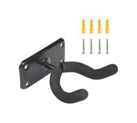 Wall Mounted Guitar Hook Black Guitar Wall Hook Metal Hanger Holder for Guitar Banjo Ukulele