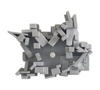 Wall Mounted Light - Battery Operated 3D Shadow Ambient Lamp, Animal Themed Decorative Night Light, Soft Illumination for Bedroom Living Room Kids Room Study, Indoor Wall Decor, 9,45 x 9,45 x 3,15