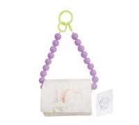 Wall-Mounted Paper Holder - Toilet Roll Organizer, Bathroom Towel Stand, Functional Beaded Dispenser | Space-Saving Wall Rack, Elegant Bathroom Storage, Modern Paper Towel Mount | Quick Setup Home