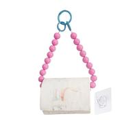 Wall-Mounted Paper Holder - Toilet Roll Organizer, Bathroom Towel Stand, Functional Beaded Dispenser | Space-Saving Wall Rack, Elegant Bathroom Storage, Modern Paper Towel Mount | Quick Setup Home