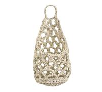 Wall Mounted Plant Holder - 12.6 Inch Hanging Plant Holder | Cotton Rope Planter - Woven Boho Flower Stand for Space Saving Plants Display Adds Decorative Storage for Home Office or Apartment Use