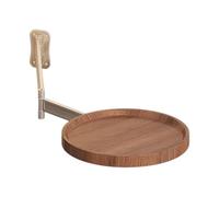 Wall Mounted Round Desk - Rotating Bedside Table | Wall Mounted Round Table | Living Room Desk | 180° Rotation Foldable Coffee Modern Small Wall Desk For Bedside Home Kitchen