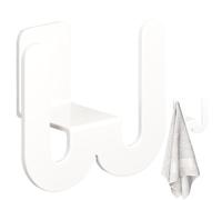 Wall Mounted Shoe Rack - Slipper Holder Hook | Carbon Steel Storage Organizer | No Drill Nail Free Wall Hook | Heavy Duty 12.5kg Load Capacity | Multi Purpose Shoe Umbrella Cup Storage Solution