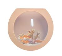 Wall-Mounted Silicone Flower Vases, Strong Adhesive Globe Plant Pots, Unique Air Plant Holder, Modern Wall-Mount Terrarium for Fish Tank, Decorative Silicone Flower Holder for Home, Living Roo