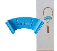 Wall-Mounted Tennis Racket Holder | Vertical High-Strength Racquet Hanger Stand Wall Mount For Home, Garage, Apartment, Bedroom, Playroom, Court, School