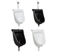 Wall Mounted Toilet - With Flush Urine Separator Accessory | Men's Urinal For Home Dorm Garden Rv Apartment Dad Boyfriend Grandpa