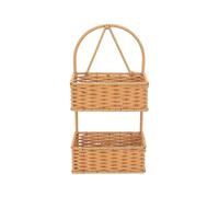 Wall Mounted Towel Holder Hanging Onion Basket Woven Wire Fruit Bowl Kitchen Wall Baskets Hanging Wall Basket