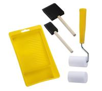 Wall Painting Tools Set - Handheld Paint Edger with Roller Brush & Paint Pan | Paint Applicator Kit for Crisp Borders on Ceilings, Accent Walls, Moldings | Easy-Cut House Renovation Accessories
