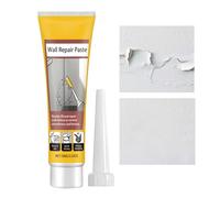 Wall Patch Cream - Crack Repair Filler for Ceilings | 100g Tube with Precision Spout, Quick-Dry Plaster, Easy Application Paste, Indoor Mending Tool for Kitchen, Bathroom, Garage, Living Room