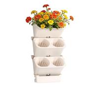 Wall Planter - Self-Watering Vertical Window Box Flower Holder & Pot