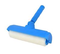 Wall Roller Paint, Paint Splatter Guard, 9.84x9.84x3.54 Inches Potable Ceiling Brush, Cleaning Kit Tool with Shield for Indoor Ceiling Painting Equipment