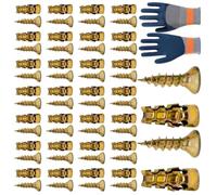 Wall Screws Door Hinge Repair Kit, Expansion Screws 20-Piece