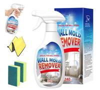 Wall Stain Remover Spray - Fast Acting Black Spot Cleaner for Walls, Tiles & Sealant, Quick Multi-Surface Cleaner for Wood, Tile, Fabric, Bathrooms, Kitchens (1Pcs)