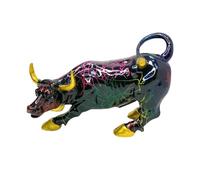 Wall Street Bull - Figura de resina exquisita y elegante para escritorio