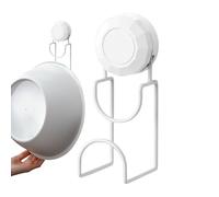 Wall Suction Hanger - ABS Metal Compact Build, no Drill Bathroom Organizer Hook, Strong Grip Utility Holder, Reliable Mount Hook With Vacuum Seal Suction System | Practical Hanging Accessory F