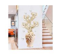 Wall Tattoo Wall Sticker XXL Vase Flowers Mural Art for Living Room Bedroom Home Decor Vinyl Wall Decal