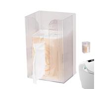 Wall Tissue Holder - ABS 12x19x9cm | Facial Tissue Organizer, Drill-Free Kitchen Wipes Storage | Tissues Dispenser For Kitchen, Bathroom, Fridge, Garage Use