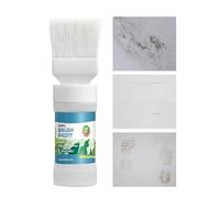 Wall Touch Up Paint | White 180g Fast Dry Repair Coating With Built In Brush 3.2x17.2cm | Stain Cover Concealer Scratch Crack Scuff Fix For Drywall Plaster Renewal | Home Apartment Of