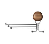 Wall Towel Rack Multi-Bar 15.6x29x4.4cm No Drill Suction Cup Storage | Restroom Towel Holder Bathroom for Home Bedroom Kitchen Toilet Dorm Apartment Farmhouse RV Indoor
