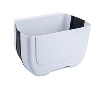Wall Trash Can, Wall Mounted Trash Bin, Folding Garbage Bin, Space Saving Waste Bin, Kitchen Trash Can, Over the Door Trash Can, Folding Waste Bin for Bathroom, Bedroom Wall Trash Can, Space-Saving