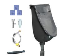 Wall Urinal - Easy Clean Hygienic Waste System | Mounted Odorless Wall Urine Separator | Compact Toilet Solution For Home Garden Dorm Motorhome Men Boys Dorm Garden Space-Saving Pee Collector