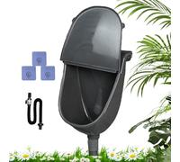 Wall Urinal for Men - Bathroom Fixture for Commercial and Home Use | Ceramic with Smooth Glaze Finish, Water Efficient Flush Design for Restrooms Hotels Offices and Public Facilities