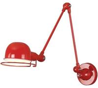 Wall Wall Lamp Fixture Reading Ligh Indoor Industrial Cantilever Swing Arm Retro Metal with Retractable, Adjustable Multi-Angle for Bedroom Aisle Loft/Red(Red)