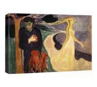 wall26 Canvas Print Wall Art Separation 1896 by Edvard Munch People Historic Illustrations Fine Art Traditional Scenic Colorful Dark for Li