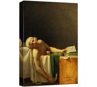 wall26 The Death of Marat by JacquesLouis David Canvas Print Wall Art Famous Painting Reproduction 16 x 24