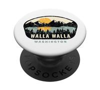 Walla Walla Washington, WA Recuerdo de Vacaciones PopSockets PopGrip Adhesivo