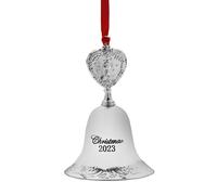 Wallace 2023 Silver Plated Grande Baroque Bell Ornament 29th Edition